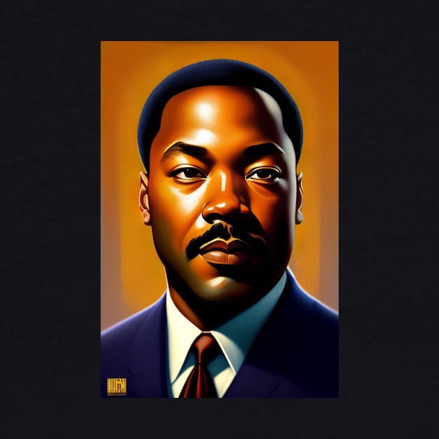 Black History Month Martin Luther King Jr by Fun and Cool Tees